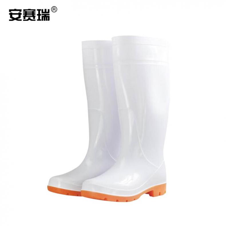 安赛瑞 13825 高筒雨鞋 44码（单位：双） 白色