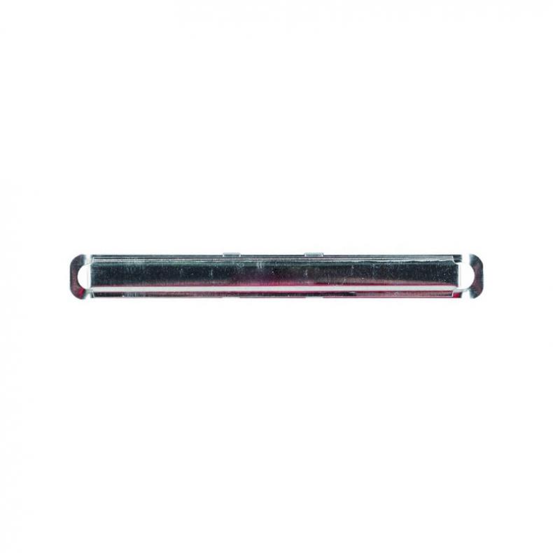 史泰博 弯脚型原子夹 弯脚型原子夹金属装订夹 50组/盒 （单位：盒） 锈钢色