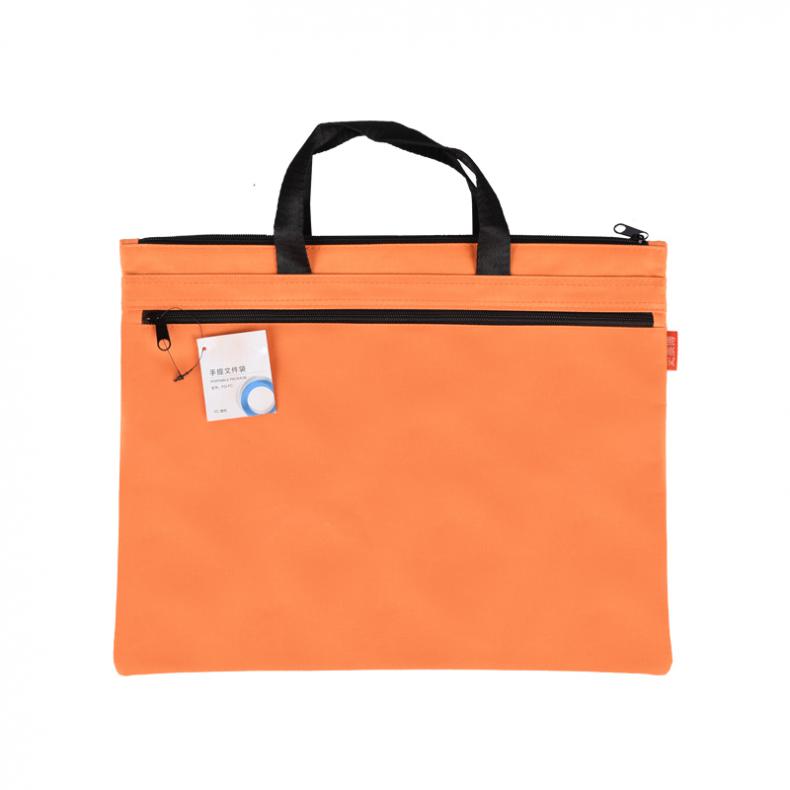 史泰博 FG-FC 手提文件袋 39*30.5cm A4 （单位：个） 橙色
