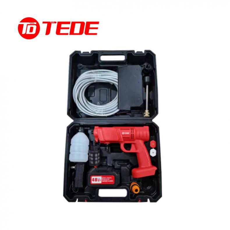 TEDE TE-5325 TEDE TE-5325 锂电洗车枪 一电一充（单位：台） 红黑色 一电一充 （单位：台） 红黑色