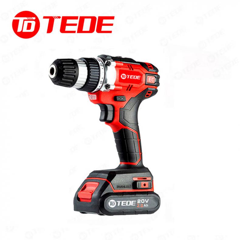 TEDE YD-5090X 锂电电钻 两电一充 （单位：台） 红黑色