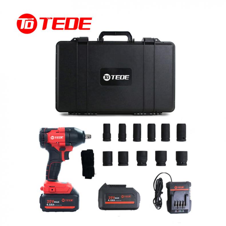 TEDE YD-6688 TEDE YD-6688 锂电扳手组套 两电一充（单位：套） 红黑色 两电一充 （单位：套） 红黑色