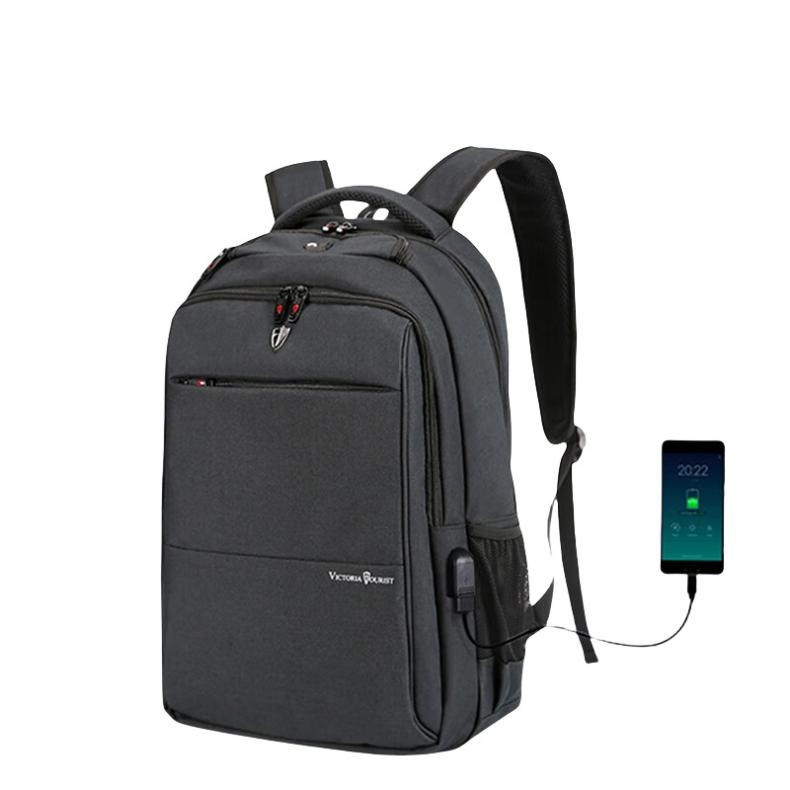 维多利亚旅行者（VICTORIATOURIST） V906 双肩电脑包 33*18*50cm （单位：个） 可放17.3英寸笔记本电脑 黑色