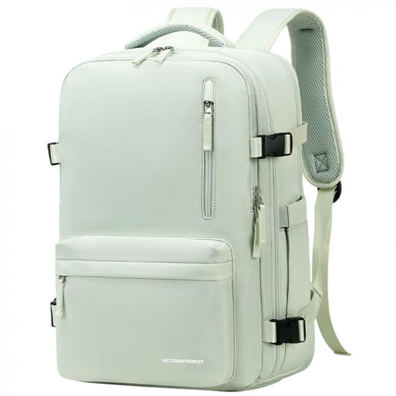 维多利亚旅行者（VICTORIATOURIST） V7051 全开口旅行背包 30*16*43cm （单位：个） USB充电 薄荷绿