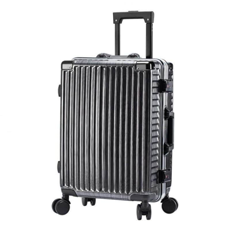 维多利亚旅行者（VICTORIATOURIST） 730 时尚商务卡扣铝框拉杆箱 20寸 （单位：个） 黑色