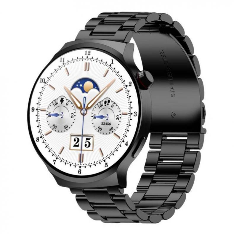 爱国者（aigo） V8 旗舰版 智能手表 表盘51mm*12mm （单位：个）  黑色