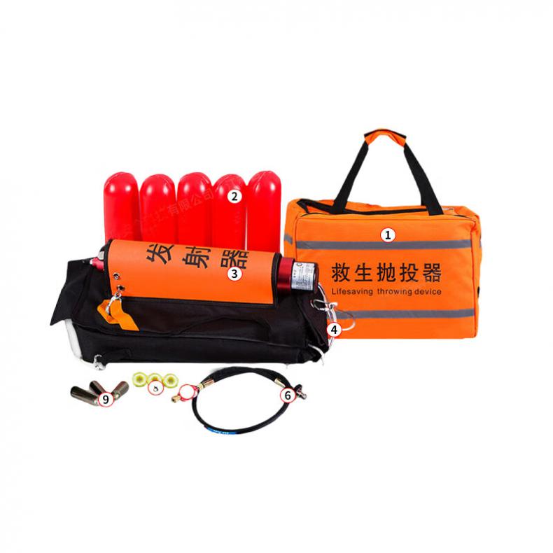 苏识 1910059 救生抛投器 远程抛射 绳子4mm*120mm （单位：个）  橙黄色