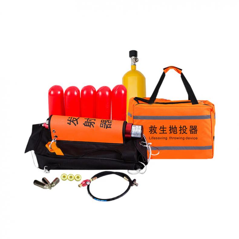 苏识 1910060 救生抛投器 远程抛射 含气瓶 绳子4mm*120mm （单位：个）  橙黄色