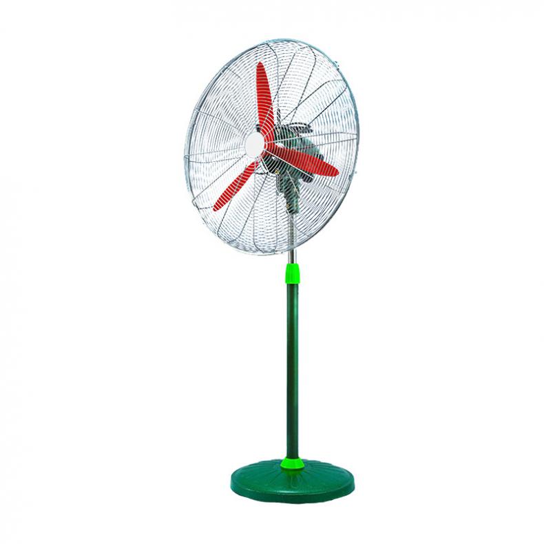 苏识 500落地爆花绿铝叶 自扣网升降杆电风扇 180W （单位：台）  绿色