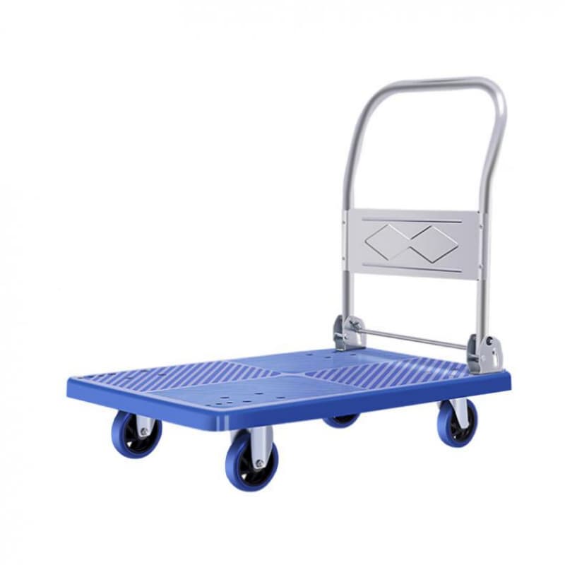 苏识 微静音 折叠手推车 640*1060mm 载重500kg （单位：个） 蓝色