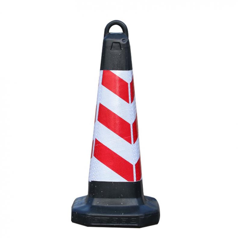 苏识 LZ008 反光路锥 斜纹无字普通款 63*28cm  （单位：个）  黄黑