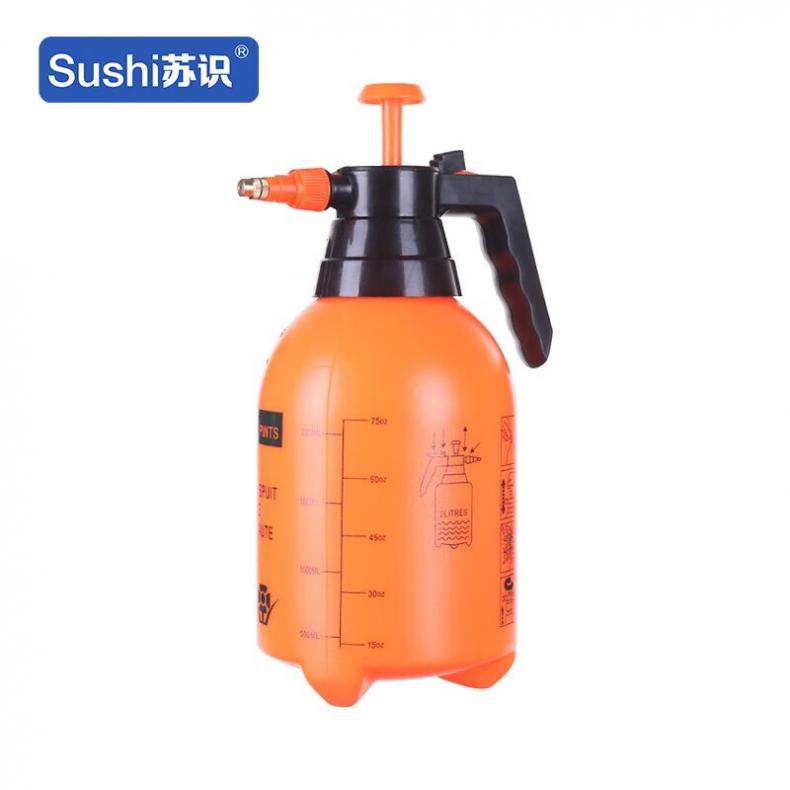 苏识 QJ0117 气压式喷雾器压力喷壶 3L 20个/箱 （单位：箱）  橙色
