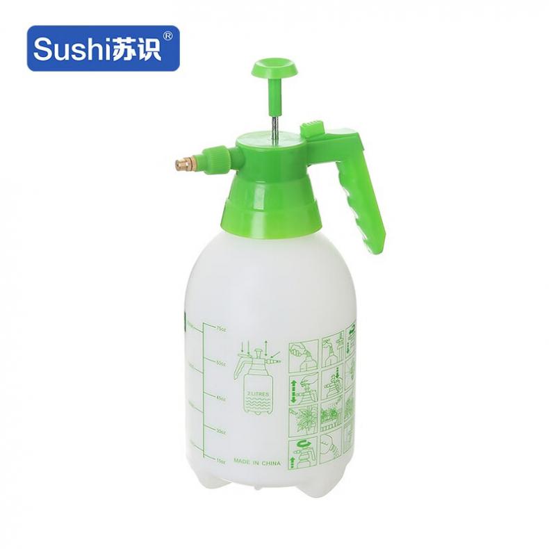 苏识 QJ0117 气压式喷雾器压力喷壶 2L 20个/箱 （单位：箱）  绿色+白色