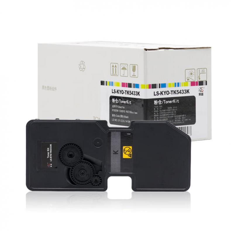 莱盛（laser） LS-KYO-TK5433K 粉盒 带芯片 1250页 （单位：支） 适用 KYOCERA ECOSYS PA2100cx/cwx 黑色
