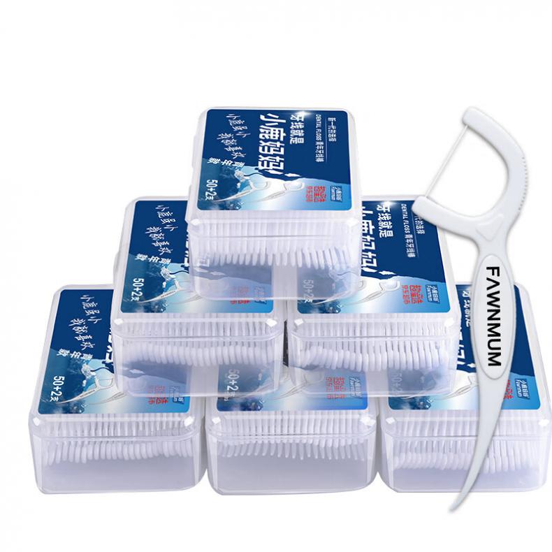 小鹿妈妈（FAWNMUM） 经典 牙线棒 180支 （单位：袋） 两种款式随机发货 