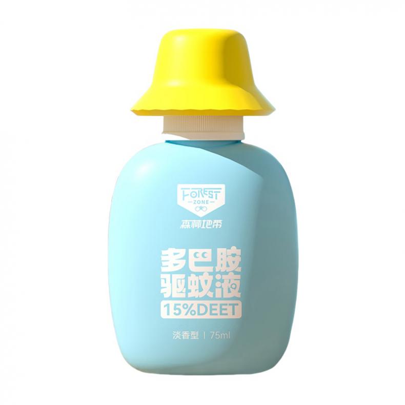 森林地带（FOREST ZONE） 15%避蚊胺 多巴胺驱蚊液 无香 75ml （单位：瓶）  