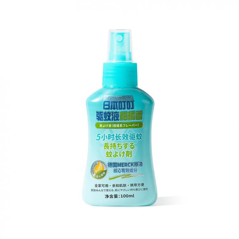 日本叮叮 柑橘味 驱蚊喷雾 100ml （单位：瓶）  