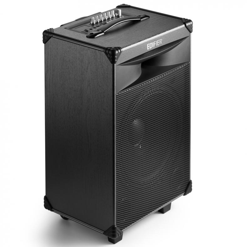 漫步者（EDIFIER） PW312 户外拉杆音箱 12英寸 蓝牙5.0 （单位：套）  黑色