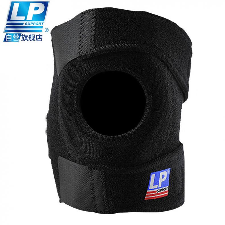 LP 788 单片运动用可调式垫片护膝 均码 （单位：只）  黑色