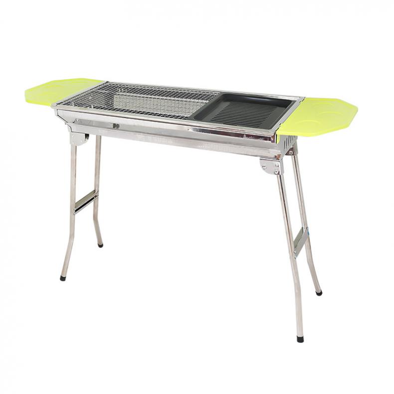 易路达 YLD-SKL-006 便携式不锈钢炉 108*34*70cm （单位：个） 不锈钢色+酒红