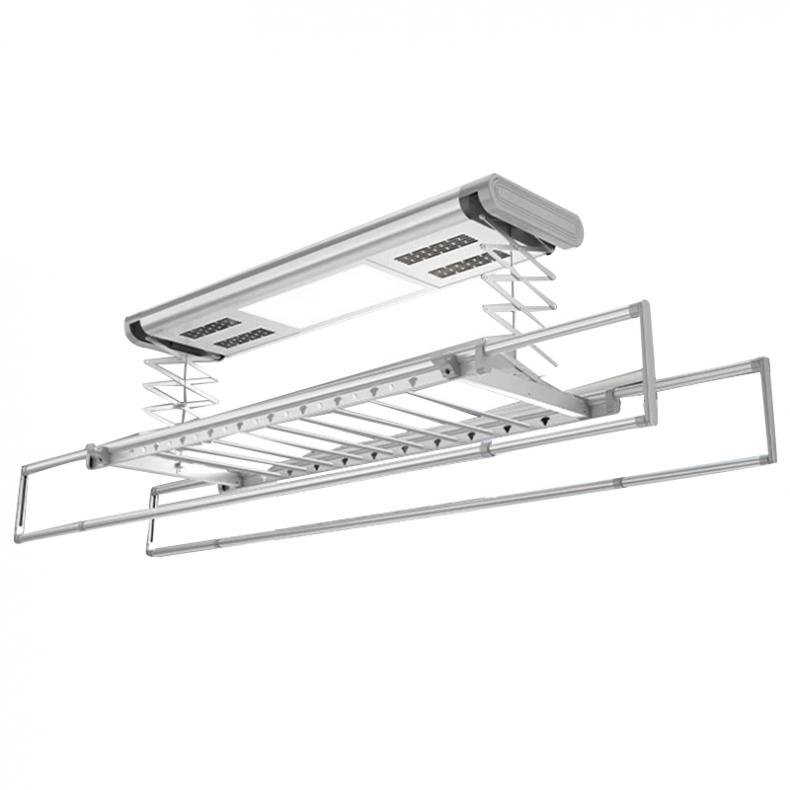 德力西（DELIXI） DA221-102Y 电动晾衣架 智能语音款 134*51.7*10cm （单位：个）  太空银