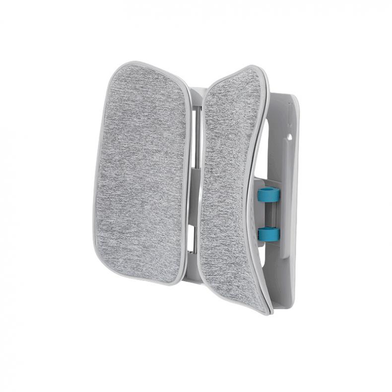 乐范（LERAVAN） LBB001 蝶形人体工学可调背靠2代 记忆棉款 （单位：个）  灰色