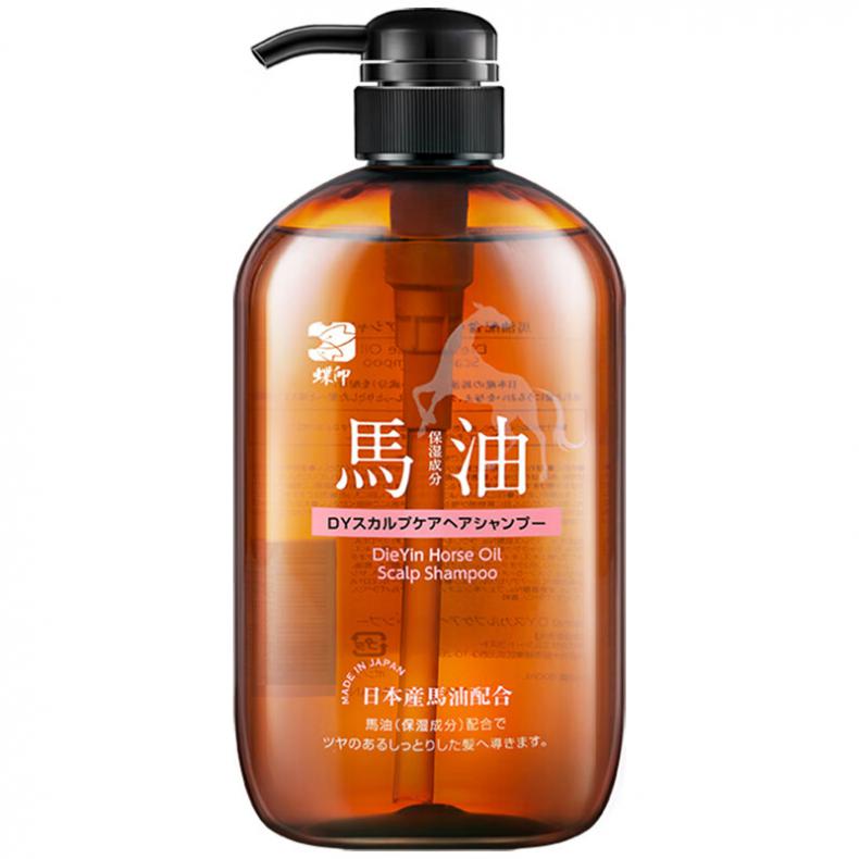 蝶印 马油 保湿护理洗发水 600ml （单位：瓶）  