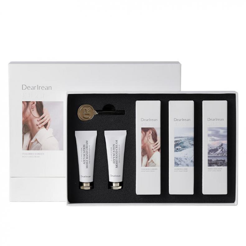 独特艾琳（Dear lrean） 北岛+杜乐丽+莱茵河 馥润香氛护手霜礼盒 35ml*3+10ml*2+金属挤压棒 （单位：盒）  
