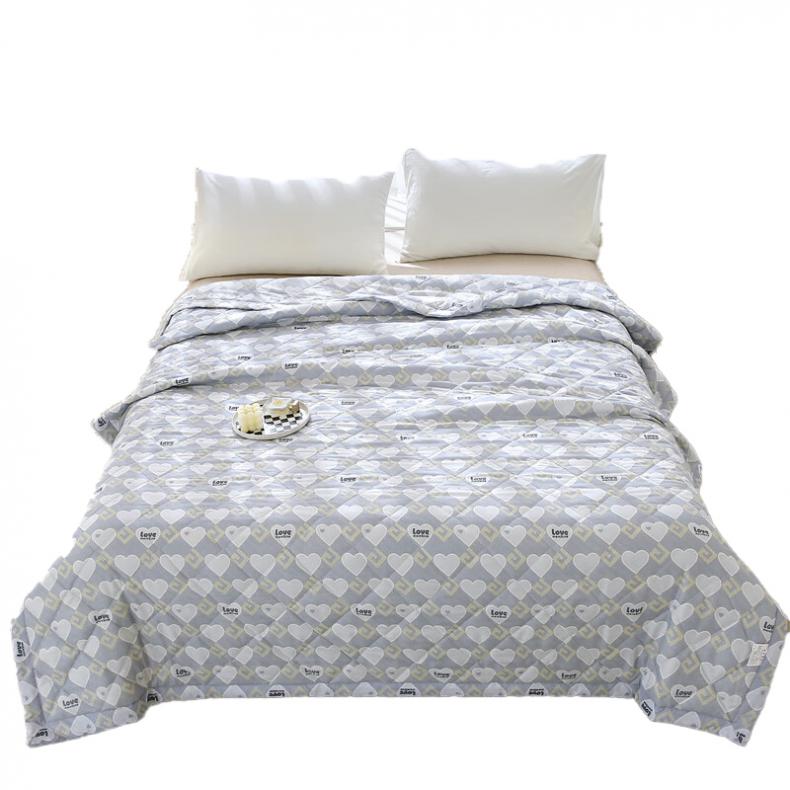 悠梦嘉居 YB-14288 深睡眠亲肤空调被 150*200cm 750g （单位：床）  蓝灰恋