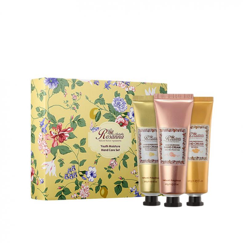 诺珊娜 青春滋养 护手霜套装 25g*3支 （单位：套）  