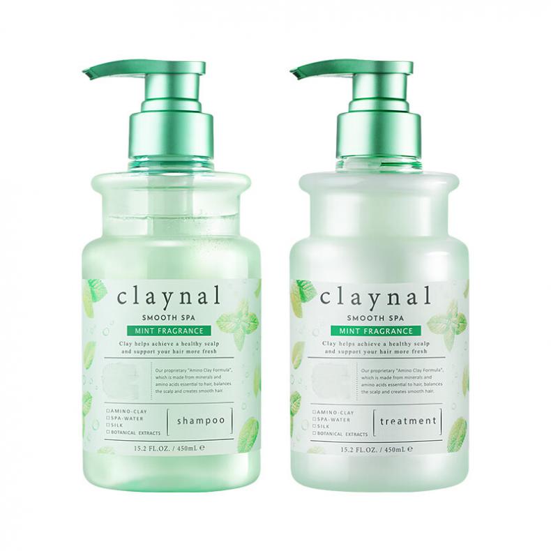蓬派（CLAYNAL） 氨基酸 薄荷去油洗护套装 450ml+450ml （单位：套）  