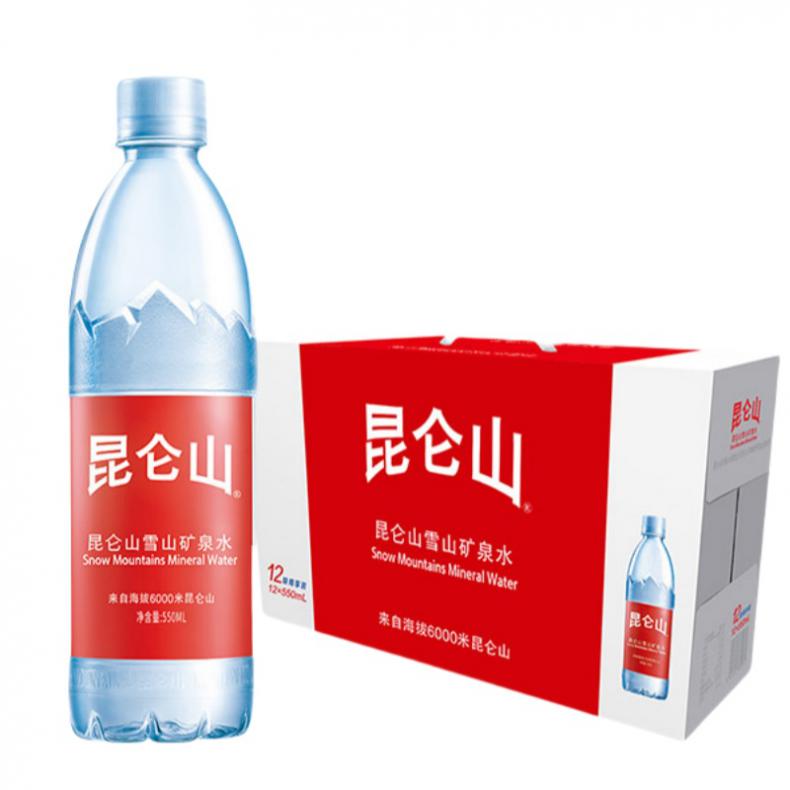 昆仑山 雪山 矿泉水 500ml 24瓶/箱 （单位：箱）  