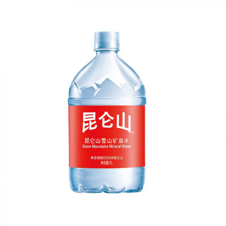 昆仑山 雪山 矿泉水 5L 4桶/箱 （单位：箱）  