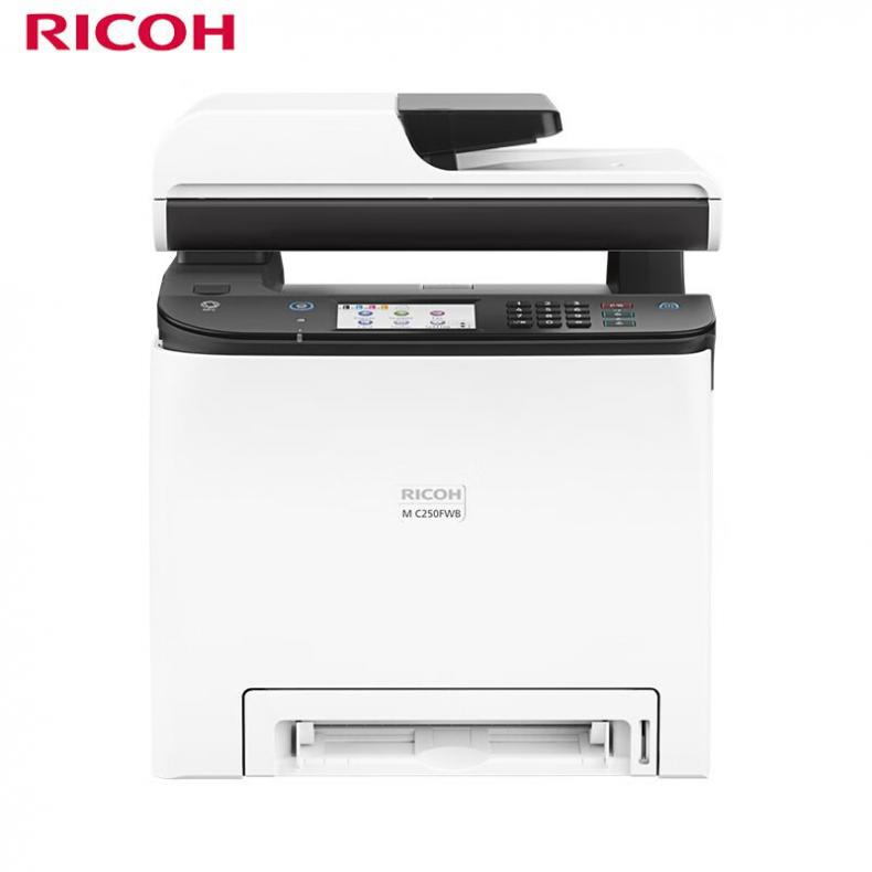理光（Ricoh） M C250FWB A4彩色激光多功能一体机 25页/分钟 （单位：台） 自动双面打印/复印/扫描/传真