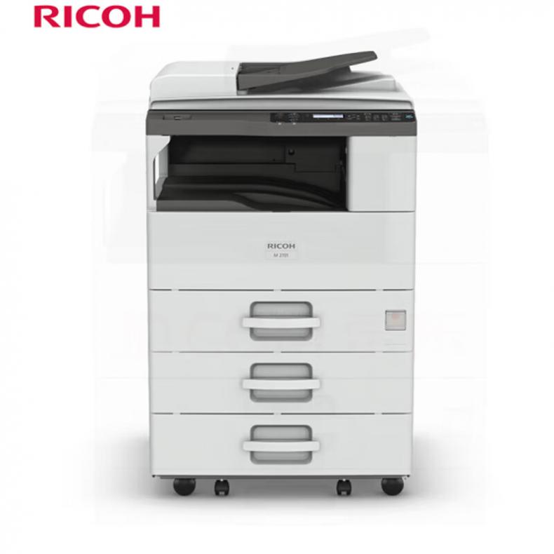 理光（Ricoh） M 2701 A3黑白数码复合机 27页/分钟 （单位：台） 主机+送稿器+三纸盒