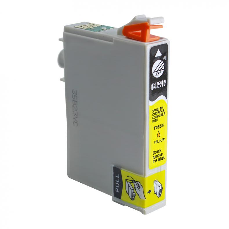科思特（KST） T0854 墨盒 14ml （单位：个） 适用爱普生 R330 1390 黄色
