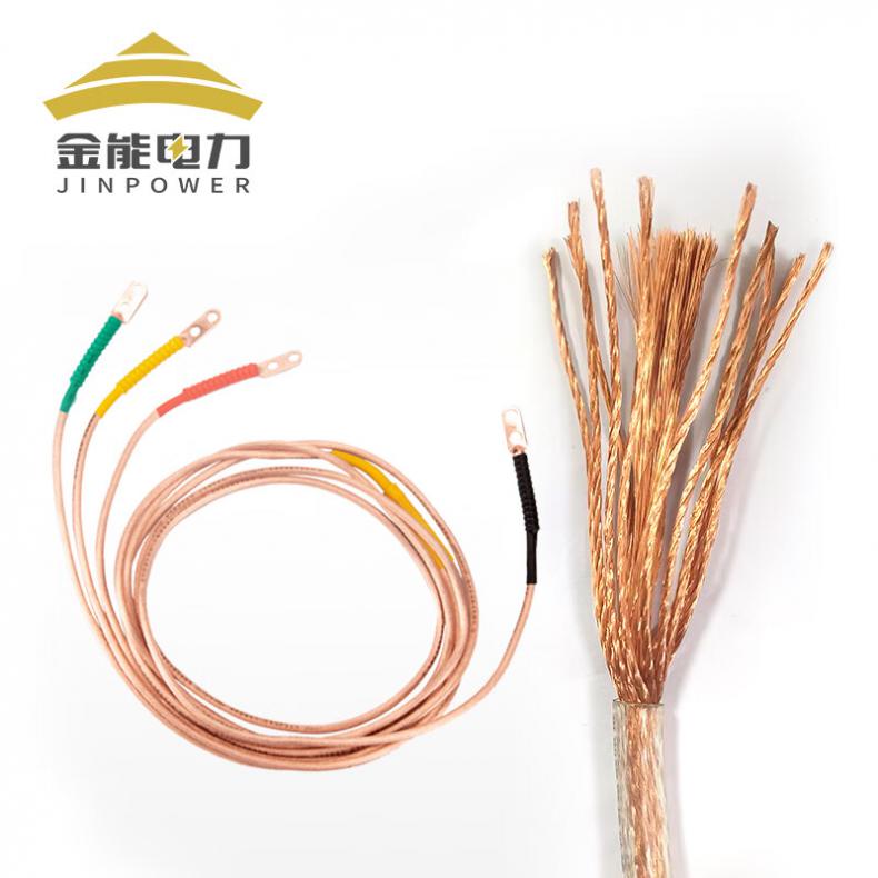 金能电力（JINNENGDIANLI） 35kv 高压接地线 25平方头线3*1.5 5米+地夹*4个 （单位：套）  