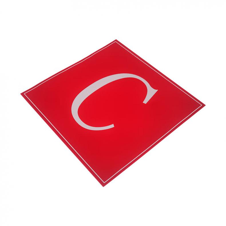  NP1302L 标签粘贴标牌 300mm*300mm （单位：盒）  红色