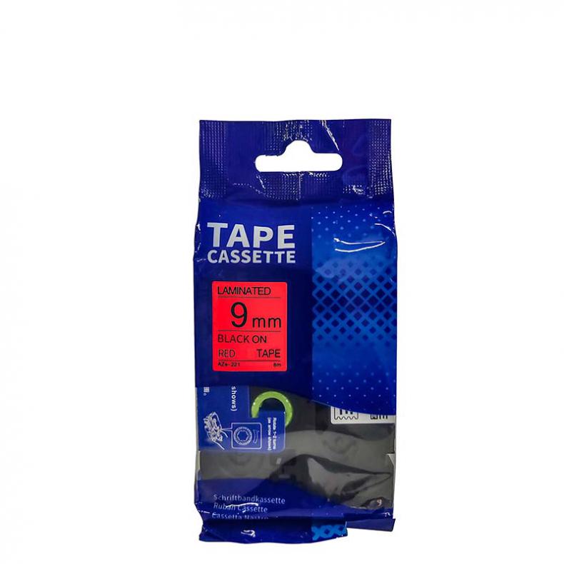 艾普莱（Axplor） AH-RBL09 覆膜色带 9mm*8m （单位：卷） 红底黑字