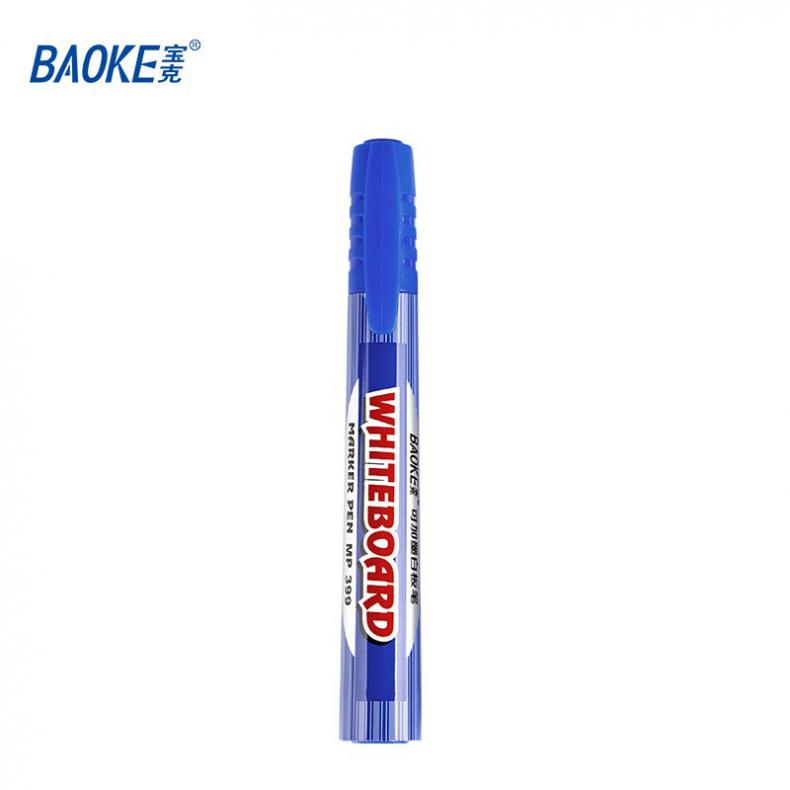 宝克（BAOKE） MP399A 可加墨白板笔 2.5mm （单位：支） 蓝色