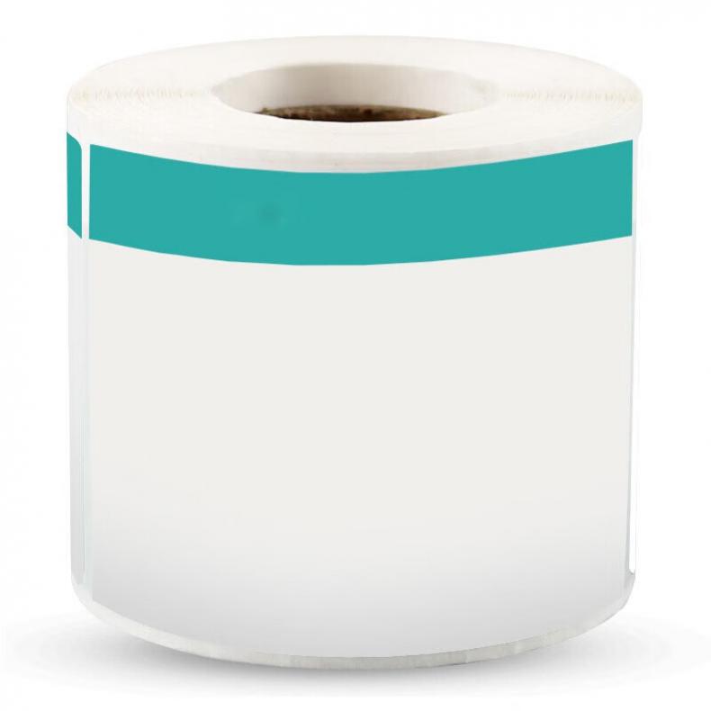 彩标 CB85-22 标签胶贴 85mm*22m （单位：盒）  白色