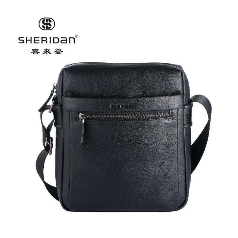 喜来登（SHERIDAN） NL221237S 男士日字包 22*27*9cm （单位：个） 黑色