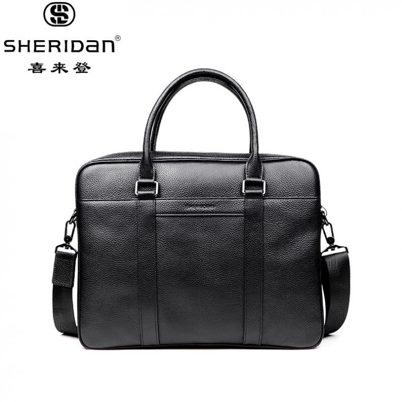 喜来登（SHERIDAN） NL210836S 男士单肩手提公文包 38*9*29cm （单位：个） 黑色