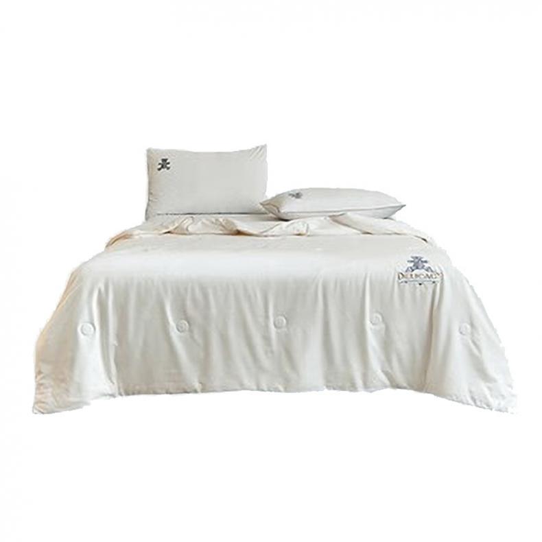 弗切尔珀榕 FTDC220416 甄柔棉雕花艾米熊系列大豆夏被 150*200cm （单位：件） 艾米熊天蓝