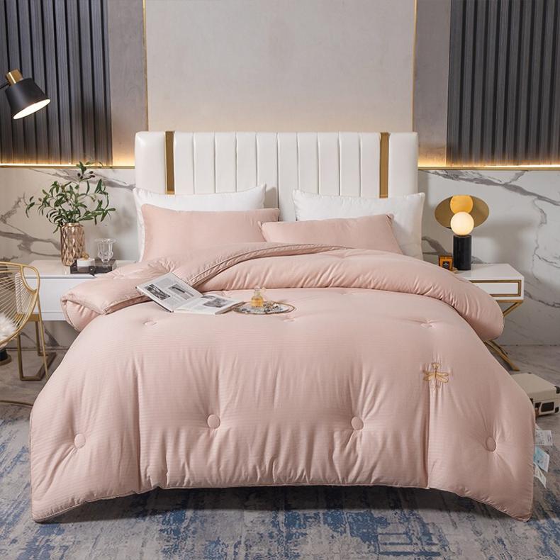 弗切尔珀榕 FTDC210195 全棉提花大豆秋冬被 200*230cm （单位：件） 蜻羽豆沙