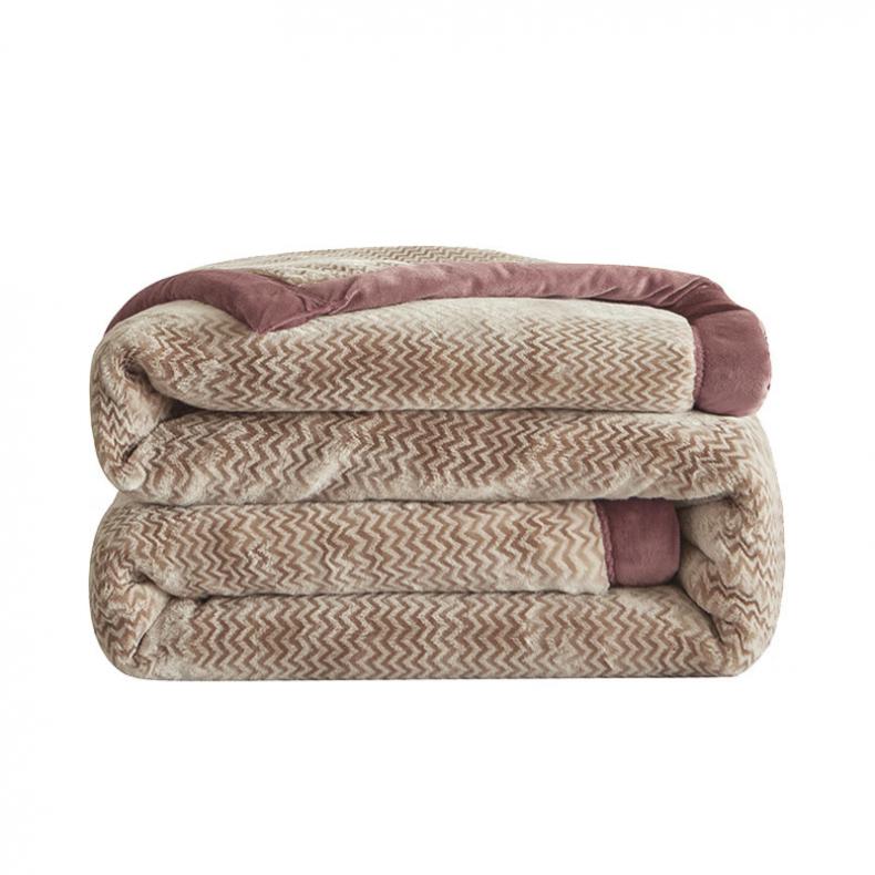 弗切尔珀榕 FKX0220602 韩素超柔双层云毯 150*200cm （单位：件） 卡其