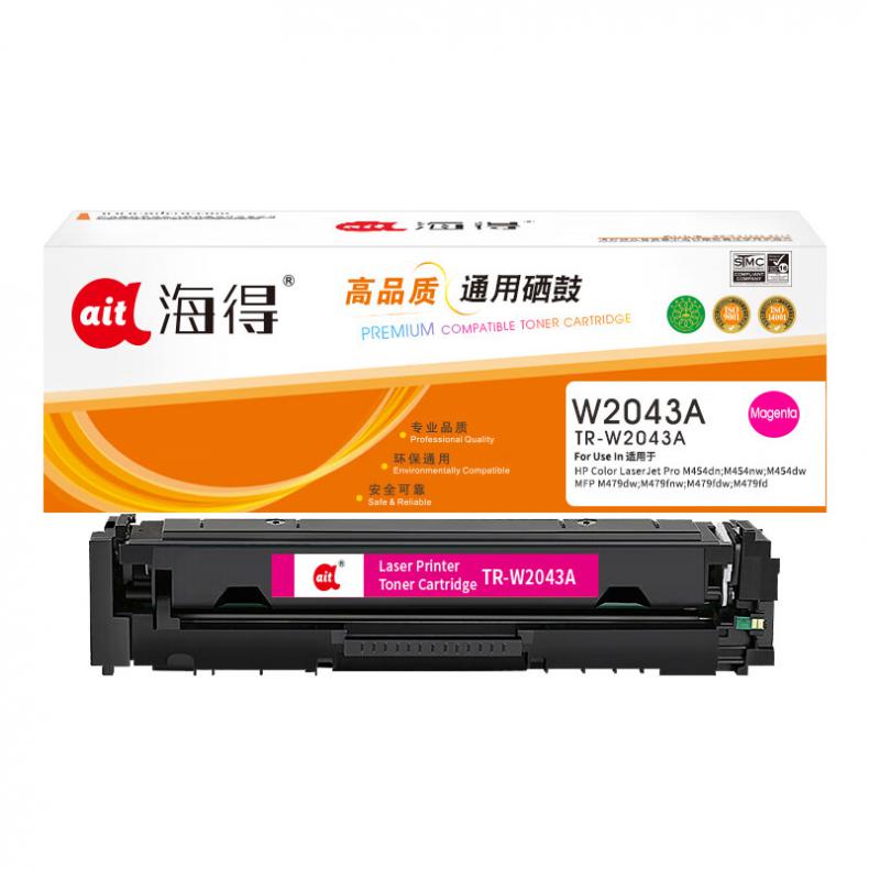 海得（ait） TR-W2043A 硒鼓带芯片 2100页 （单位：支） 适用惠普M454dn M454nw M479dw M479fnw fdw fdn 红色