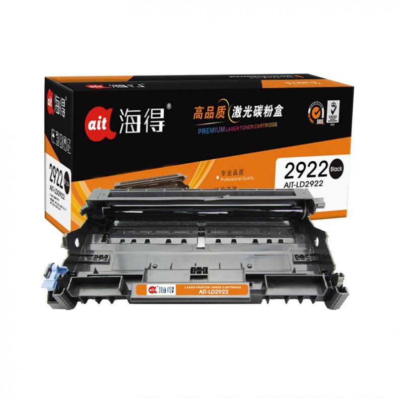 海得（ait） AIT-LD2922 硒鼓专业版 12000页 （单位：支） 适用机型：联想LENOVO LJ3303DN LJ3803DN 黑色