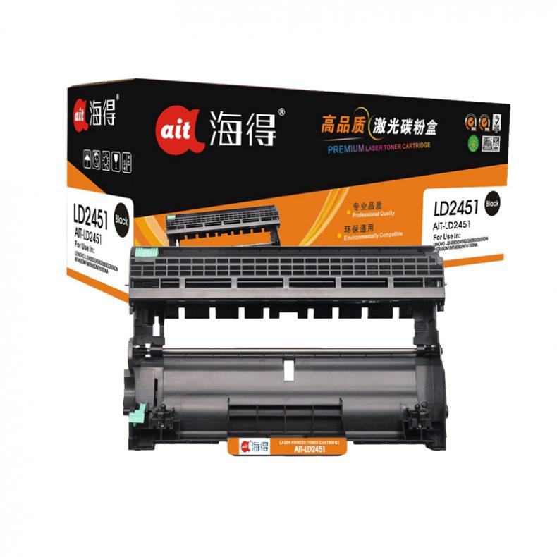 海得（ait） AIT-LD2451 鼓架专业版 12000页 （单位：支） 适用联想LJ2605D LJ2655DN M7605D M7615DNA M7455DNF 黑色