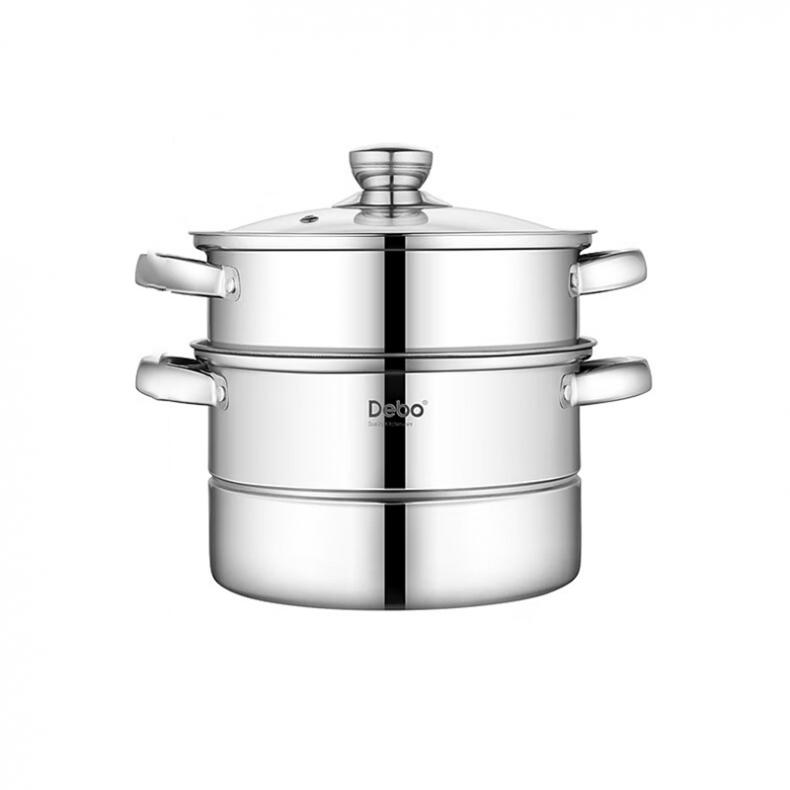 德铂（Debo） DEP-913 科洛姆双层蒸锅 20cm 2.2L （单位：个）  